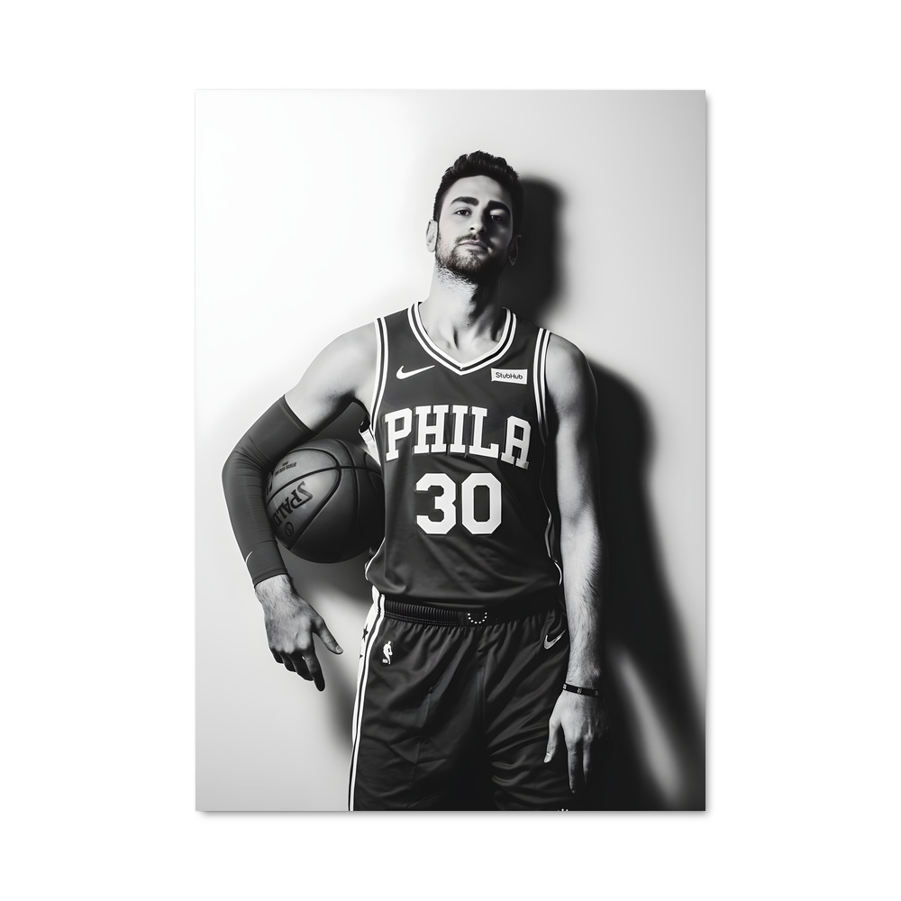 Poster Furkan de korkmaz – affiche Basketball